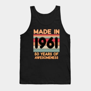 Made In 1961 Tank Top